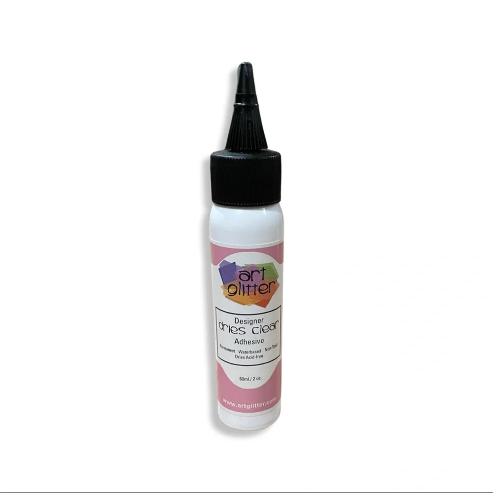 Art Glitter Dries Clear Adhesive Glue - 2 oz liquid